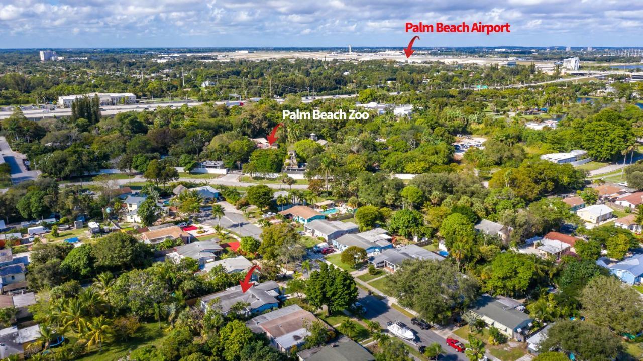 West Palm Beach Elegant 5Br With Hot Tub And Fire Pit Near Beach Ngoại thất bức ảnh