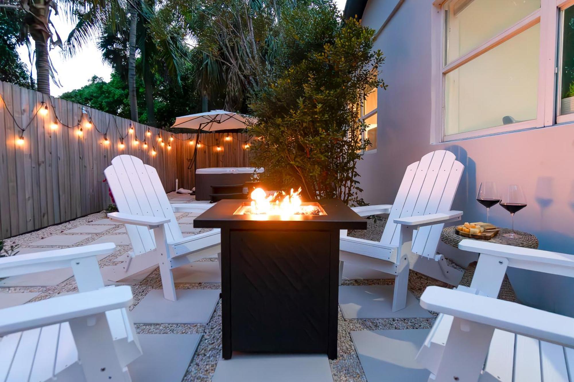 West Palm Beach Elegant 5Br With Hot Tub And Fire Pit Near Beach Ngoại thất bức ảnh