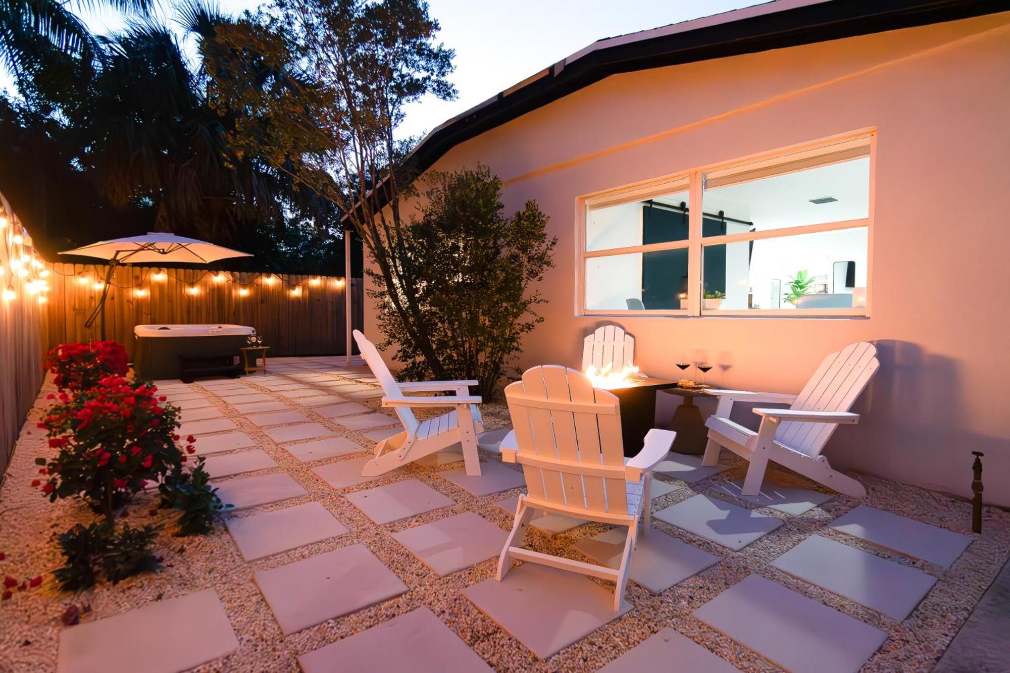 West Palm Beach Elegant 5Br With Hot Tub And Fire Pit Near Beach Ngoại thất bức ảnh