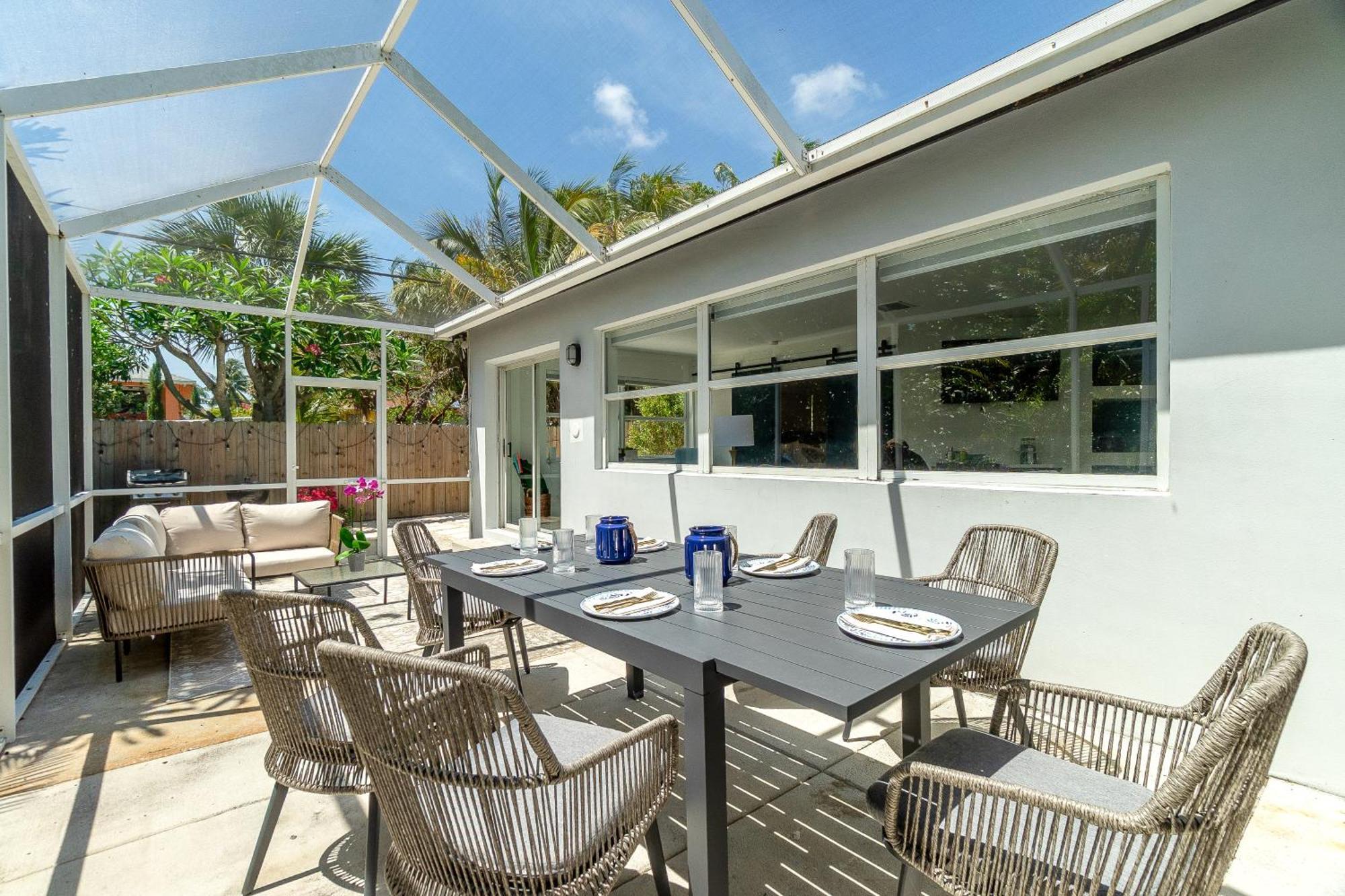 West Palm Beach Elegant 5Br With Hot Tub And Fire Pit Near Beach Ngoại thất bức ảnh
